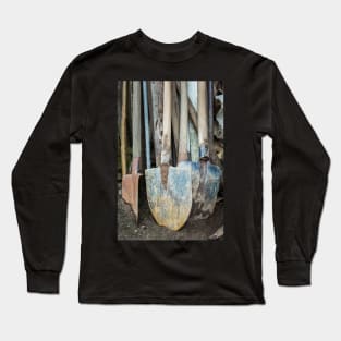 Rusty gardening tools Long Sleeve T-Shirt